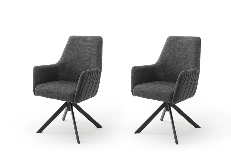 Thailan Karmstol - Antracit - Möbler - Stolar & fåtöljer - Fåtölj - Clubfåtölj