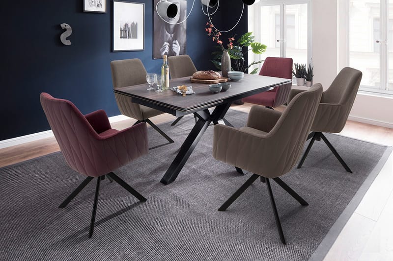 Thailan Karmstol - Lila - Möbler - Stolar & fåtöljer - Fåtölj - Clubfåtölj