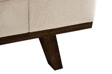Copenhagen Fåtölj i Sammet - Beige - Möbler - Stolar & fåtöljer - Fåtölj
