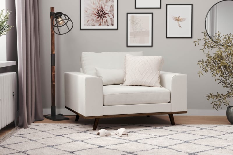 Copenhagen Fåtölj - Linnebeige - Möbler - Stolar & fåtöljer - Fåtölj