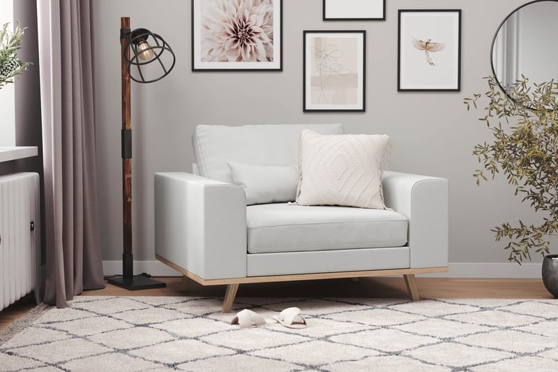 Copenhagen Fåtölj - Linnegrå - Möbler - Stolar & fåtöljer - Fåtölj