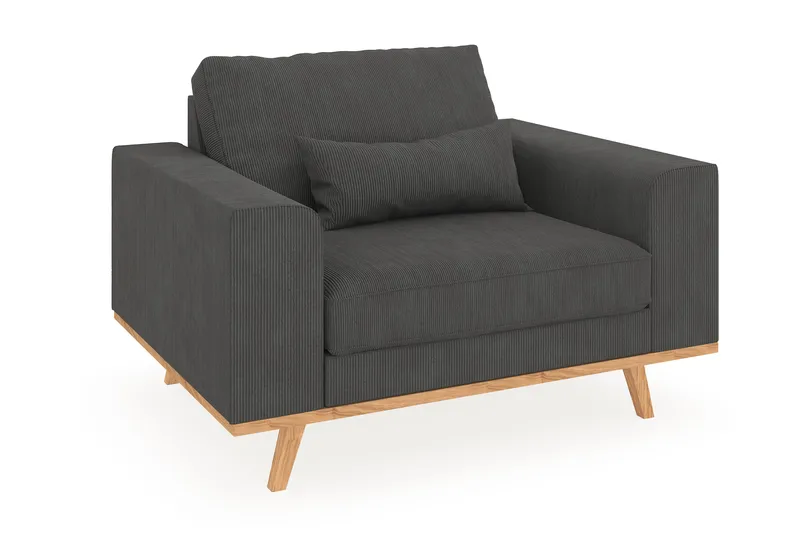 Copenhagen Fåtölj - Mörkgrå - Möbler - Stolar & fåtöljer - Fåtölj