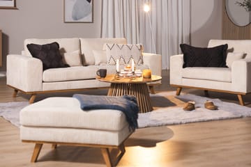 Copenhagen Fåtölj Manchester - Beige - Möbler - Stolar & fåtöljer - Fåtölj