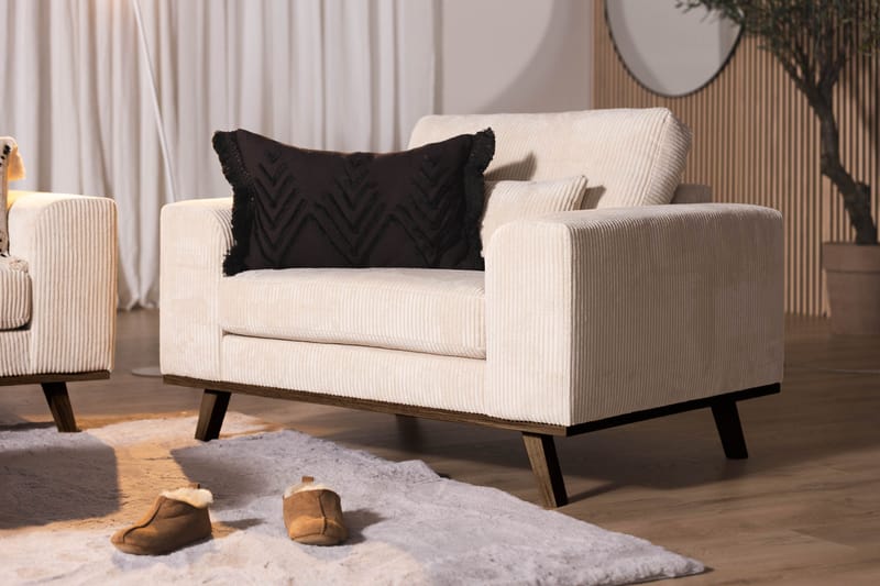 Copenhagen Fåtölj Manchester - Beige - Möbler - Stolar & fåtöljer - Fåtölj