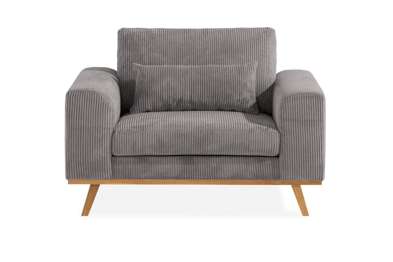 Copenhagen Fåtölj Manchester - Grå - Möbler - Stolar & fåtöljer - Fåtölj