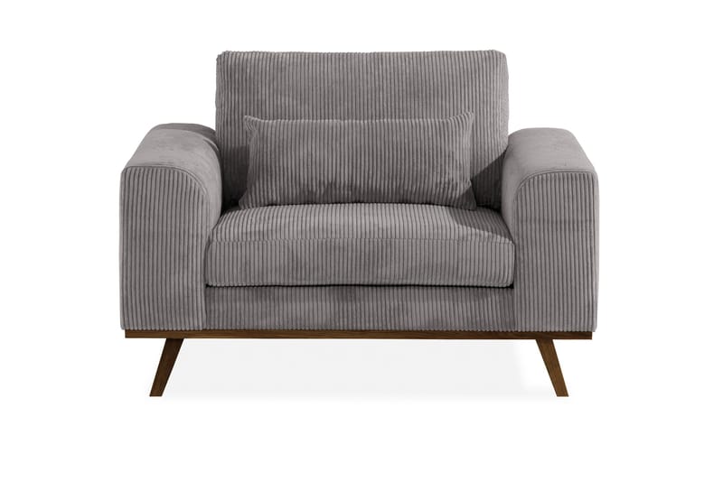 Copenhagen Fåtölj Manchester - Grå - Möbler - Stolar & fåtöljer - Fåtölj