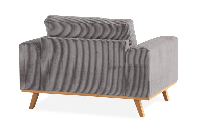 Copenhagen Fåtölj Manchester - Grå - Möbler - Stolar & fåtöljer - Fåtölj