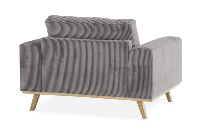 Copenhagen Fåtölj Manchester - Grå - Möbler - Stolar & fåtöljer - Fåtölj