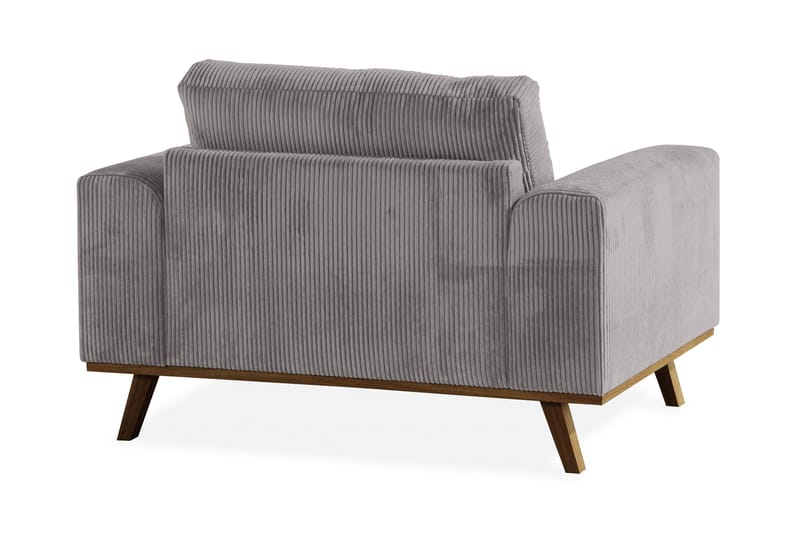 Copenhagen Fåtölj Manchester - Grå - Möbler - Stolar & fåtöljer - Fåtölj