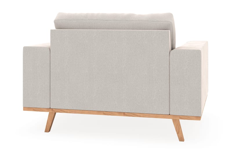 Copenhagen Fåtölj med fotpall - Krämvit - Möbler - Stolar & fåtöljer - Fåtölj - Fåtölj med fotpall