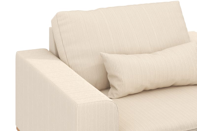 Copenhagen Fåtölj med fotpall - Ljusbeige - Möbler - Stolar & fåtöljer - Fåtölj - Fåtölj med fotpall