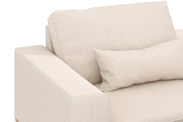 Copenhagen Fåtölj med fotpall - Ljusbeige - Möbler - Stolar & fåtöljer - Fåtölj