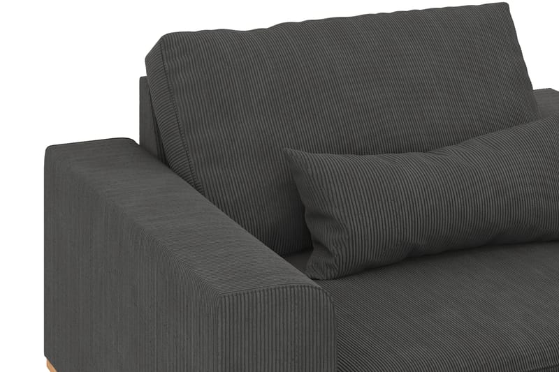 Copenhagen Fåtölj med fotpall - Mörkgrå - Möbler - Stolar & fåtöljer - Fåtölj - Fåtölj med fotpall