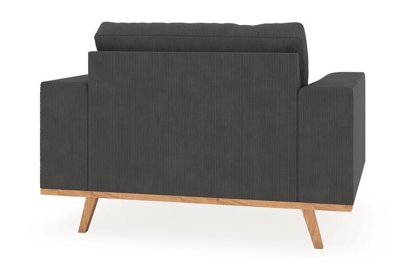 Copenhagen Fåtölj med fotpall - Mörkgrå - Möbler - Stolar & fåtöljer - Fåtölj - Fåtölj med fotpall