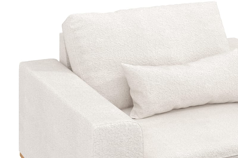 Copenhagen Fåtölj med fotpall - Vit - Möbler - Stolar & fåtöljer - Fåtölj - Fåtölj med fotpall