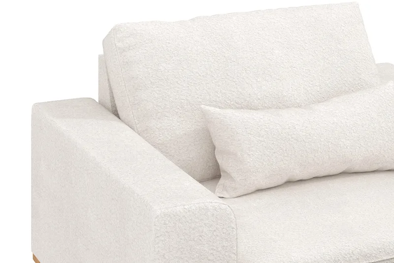 Copenhagen Fåtölj med fotpall - Vit - Möbler - Stolar & fåtöljer - Fåtölj - Fåtölj med fotpall