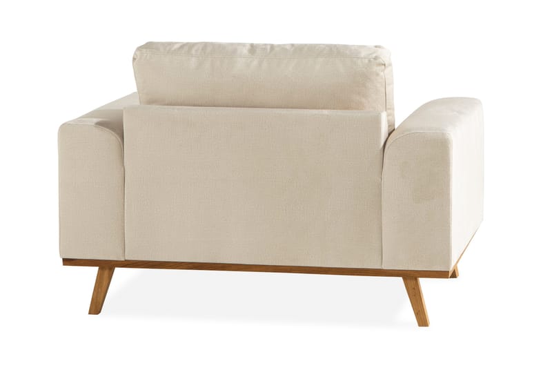 Copenhagen Fåtölj Sammet - Beige - Möbler - Stolar & fåtöljer - Fåtölj