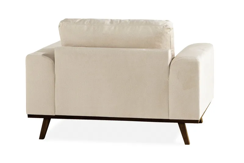 Copenhagen Fåtölj Sammet - Beige - Möbler - Stolar & fåtöljer - Fåtölj