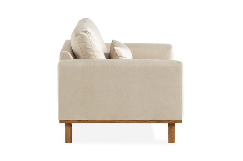 Copenhagen Fåtölj Sammet - Beige - Möbler - Stolar & fåtöljer - Fåtölj