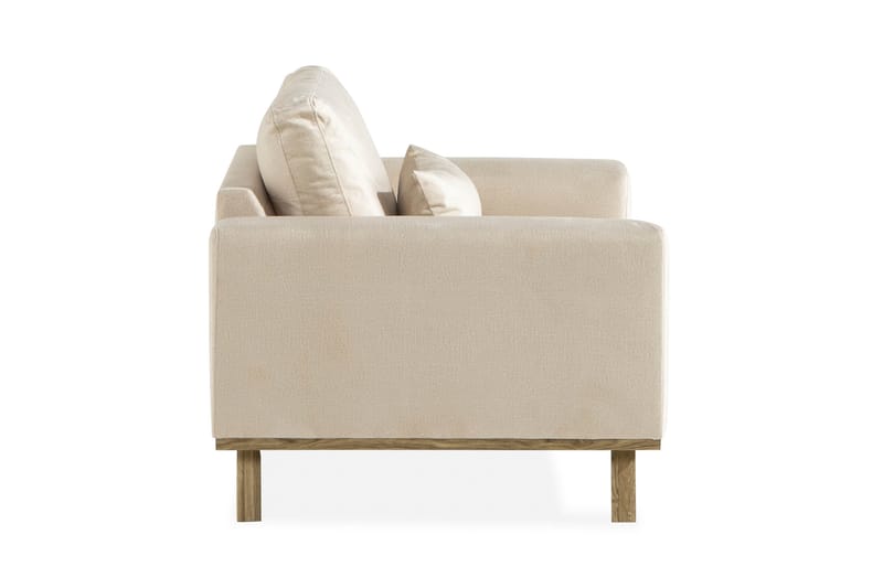 Copenhagen Fåtölj Sammet - Beige - Möbler - Stolar & fåtöljer - Fåtölj