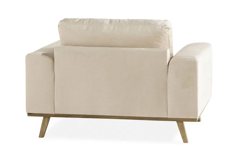 Copenhagen Fåtölj Sammet - Beige - Möbler - Stolar & fåtöljer - Fåtölj
