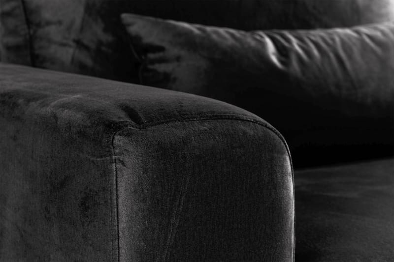 Copenhagen Sammetsfåtölj - Grå - Möbler - Stolar & fåtöljer - Fåtölj