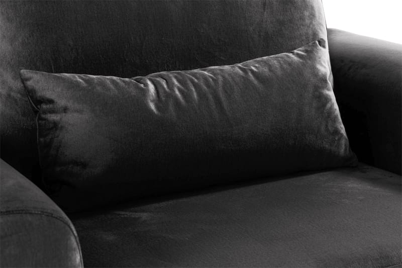 Copenhagen Sammetsfåtölj - Grå - Möbler - Stolar & fåtöljer - Fåtölj