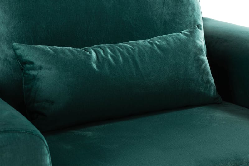 Copenhagen Sammetsfåtölj - Grön - Möbler - Stolar & fåtöljer - Fåtölj