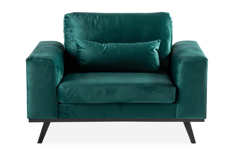 Copenhagen Sammetsfåtölj - Grön - Möbler - Stolar & fåtöljer - Fåtölj