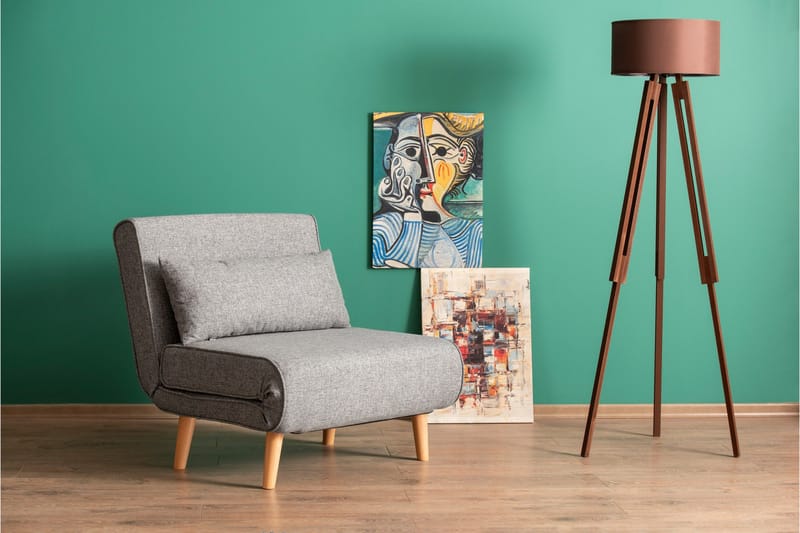 Daigo Bäddfåtölj - Ljusgrå - Möbler - Stolar & fåtöljer - Fåtölj - Bäddfåtölj