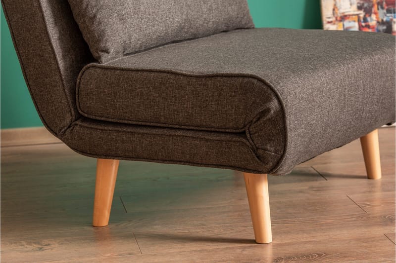 Daigo Bäddfåtölj - Mörkgrå - Möbler - Stolar & fåtöljer - Fåtölj - Bäddfåtölj