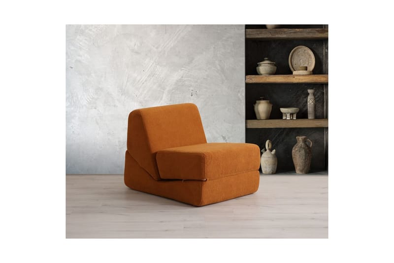 Dorielton Bäddfåtölj - Orange - Möbler - Stolar & fåtöljer - Fåtölj - Bäddfåtölj