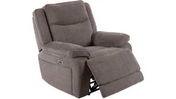 Drevia Reclinerfåtölj Elektrisk - Mullvadsfärgad - Möbler - Stolar & fåtöljer - Fåtölj - Biofåtölj & reclinerfåtölj