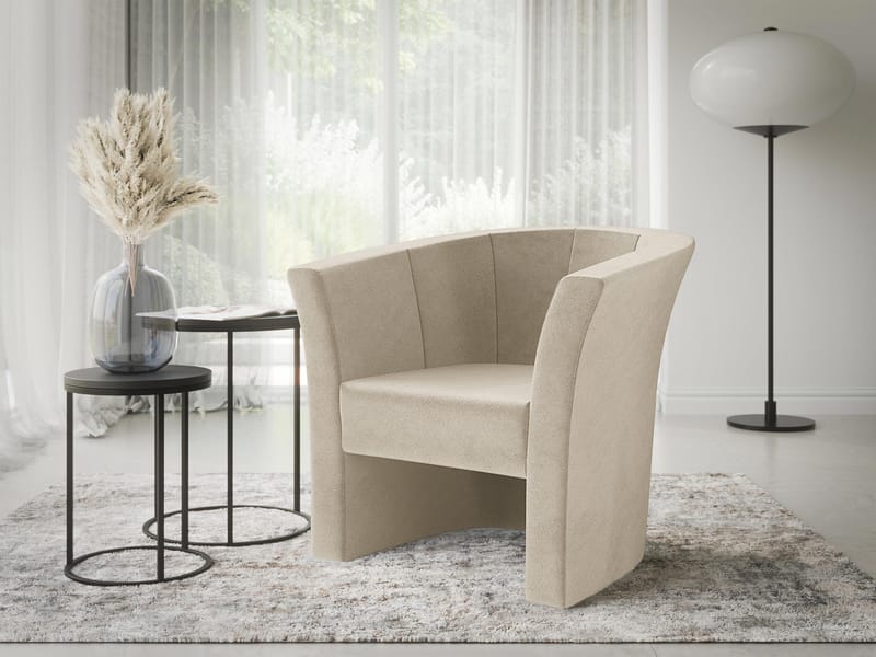 Dynir Fåtölj - beige - Möbler - Stolar & fåtöljer - Fåtölj - Clubfåtölj