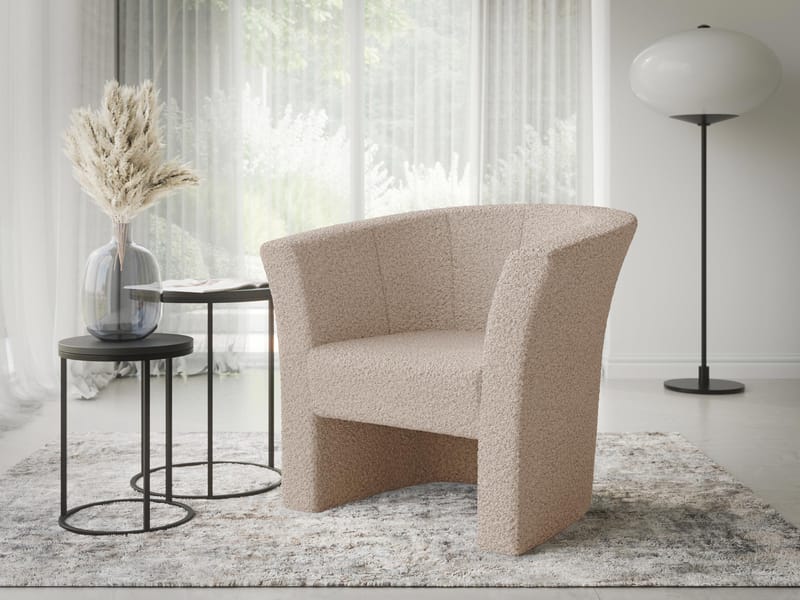Dynir Fåtölj - beige - Möbler - Stolar & fåtöljer - Fåtölj - Clubfåtölj