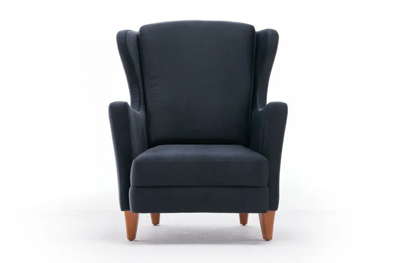 Edgara Fåtölj, Sammet/Antracit/Natur