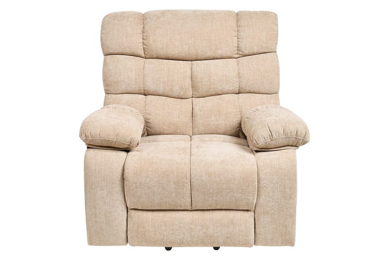 Elektrisk reclinerfåtölj Ares Beige - Beige - Möbler - Stolar & fåtöljer - Fåtölj - Liggfåtölj