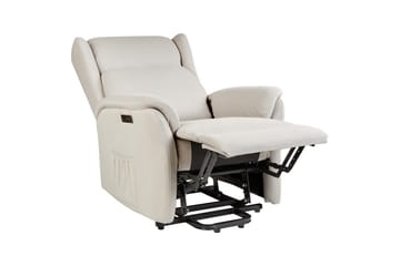 Elektrisk reclinerfåtölj Elegy - Vit - Möbler - Stolar & fåtöljer - Fåtölj - Biofåtölj & reclinerfåtölj