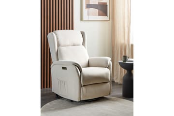 Elektrisk reclinerfåtölj Elegy - Vit - Möbler - Stolar & fåtöljer - Fåtölj - Biofåtölj & reclinerfåtölj