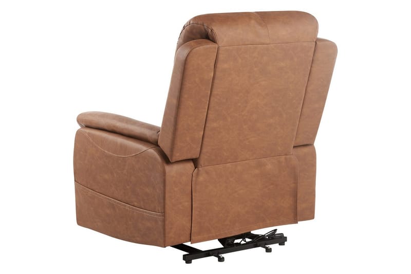 Elektrisk reclinerfåtölj Glorie Brun - Brun - Möbler - Stolar & fåtöljer - Fåtölj - Massagestol & massagefåtölj