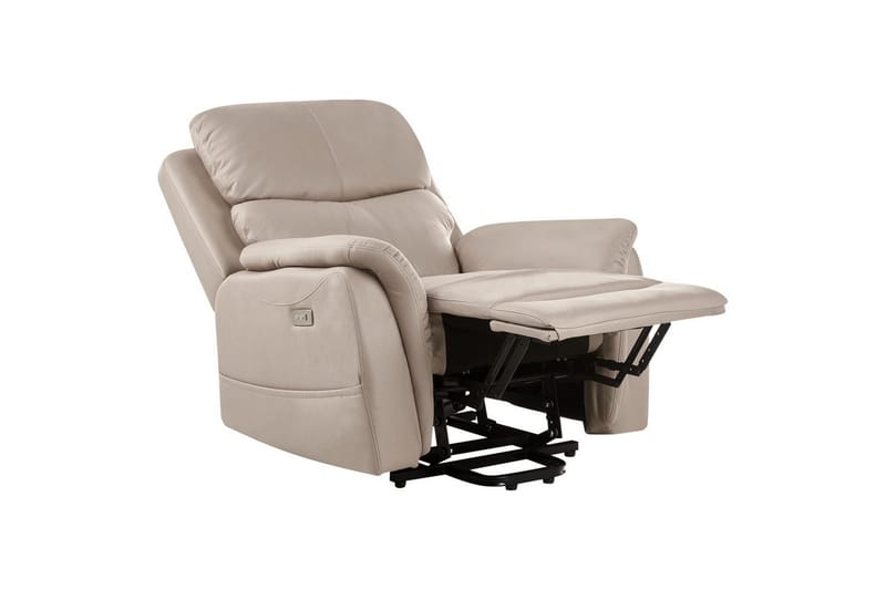 Elektrisk reclinerfåtölj Glorie Grå - Grå - Möbler - Stolar & fåtöljer - Fåtölj - Massagestol & massagefåtölj