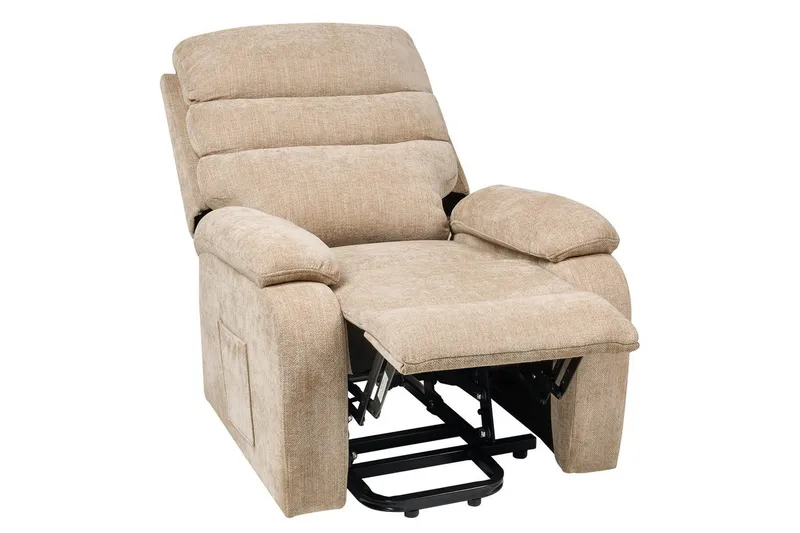 Elektrisk reclinerfåtölj Rise Beige - Beige - Möbler - Stolar & fåtöljer - Fåtölj - Biofåtölj & reclinerfåtölj