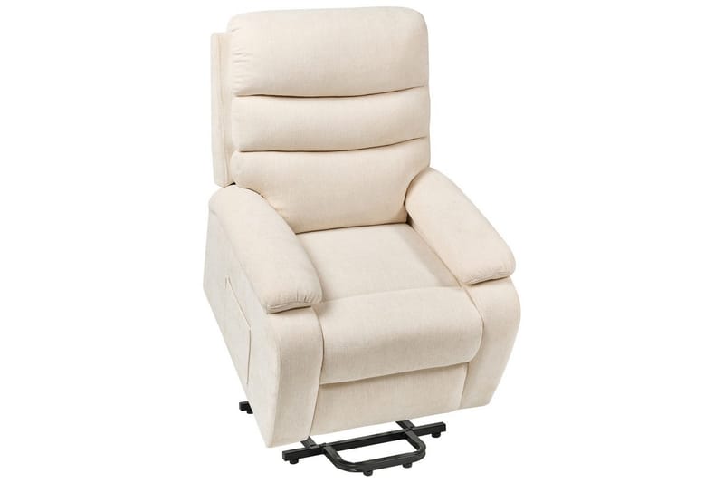 Elektrisk reclinerfåtölj Rise Ljusbeige - Ljusbeige - Möbler - Stolar & fåtöljer - Fåtölj - Liggfåtölj