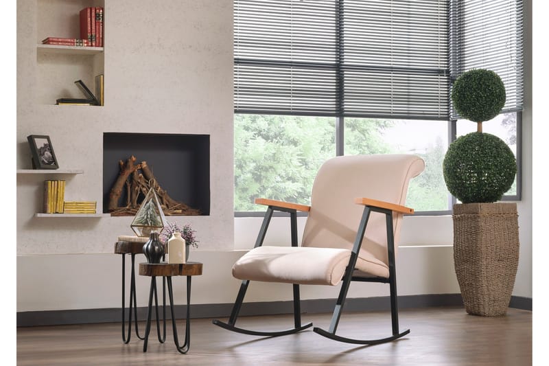 Elinore Gungstol - Beige - Möbler - Stolar & fåtöljer - Gungstol