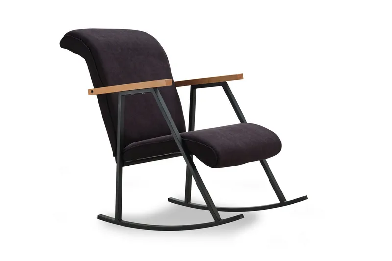 Elinore Gungstol - Svart - Möbler - Stolar & fåtöljer - Gungstol