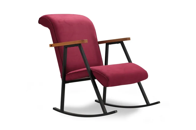 Elinore Gungstol - Vinröd - Möbler - Stolar & fåtöljer - Gungstol