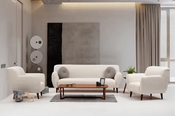 Ennadai Fåtölj - Beige - Möbler - Stolar & fåtöljer - Fåtölj