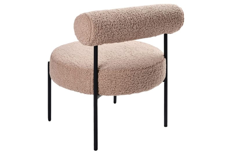 Fåtölj Alpha Beige/svart - Beige/svart - Möbler - Stolar & fåtöljer - Fåtölj - Fåtölj utan armstöd