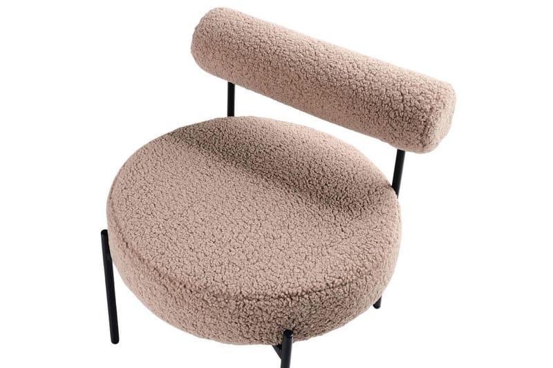 Fåtölj Alpha Beige/svart - Beige/svart - Möbler - Stolar & fåtöljer - Fåtölj - Fåtölj utan armstöd