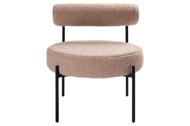 Fåtölj Alpha Beige/svart - Beige/svart - Möbler - Stolar & fåtöljer - Fåtölj - Fåtölj utan armstöd